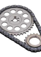 Edelbrock Timing Chain Performer Link 396-502 Chevrolet 96-Later Blocks w/ Cam Thrust Plate                                     - 7816 - Image 5