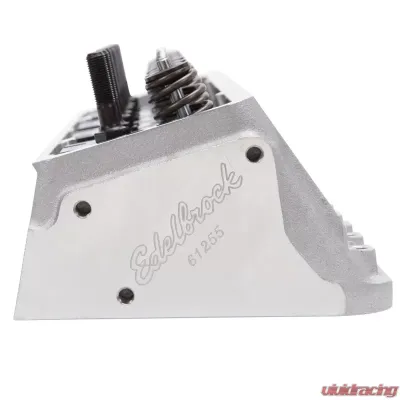 Edelbrock Cylinder Head Victor Jr SBC 23 Deg 220cc Complete for Hydraulic Roller Cam - 61255