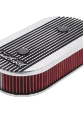 Edelbrock Elite II Air Cleaner #4272 with washable filter, polished finish                                     - 4272 - Image 4