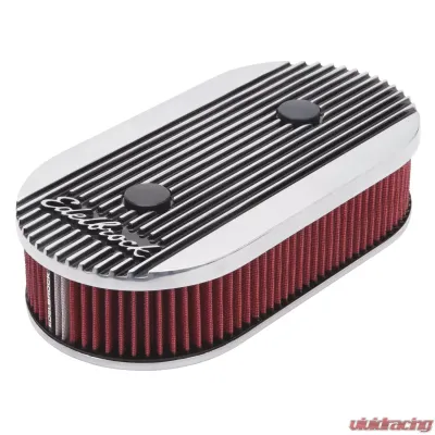 Edelbrock Elite II Air Cleaner #4272 with washable filter, polished finish - 4272