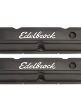 Edelbrock Valve Cover Signature Series Chrysler 1965-1991 318-340-360 CI V8 Black                                     - 4473 - Image 4
