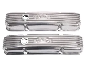 Edelbrock Valve Cover Classic Series Chevrolet 1959-1986 262-400 CI V8 Polshed