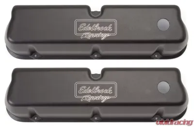 Edelbrock Valve Cover Victor Series Ford 289-302-351W CI V8 Tall Black - 41263