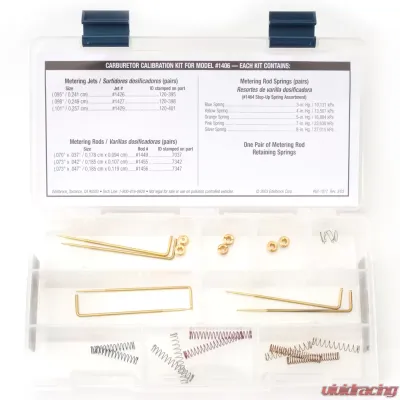 Edelbrock Carburetor Calibration Kit - 1487