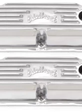 Edelbrock Valve Cover Classic Series Chrysler La 318-340-360 CI V8 Polshed                                     - 4176 - Image 2