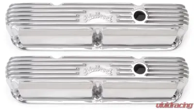 Edelbrock Valve Cover Classic Series Chrysler La 318-340-360 CI V8 Polshed - 4176