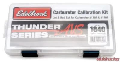 Edelbrock Carburetor Calibration Kit - 1840