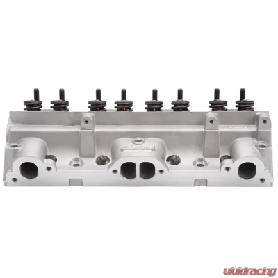 Edelbrock Cylinder Head Pontiac Performer D-Port 72cc Chambers for Hydraulic Roller Cam Complete - 61595