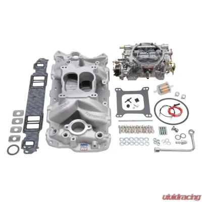 Edelbrock Engine Intake Manifold / Carburetor Kit - 2020