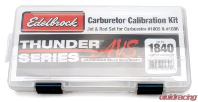 Edelbrock Carburetor Calibration Kit - 1840