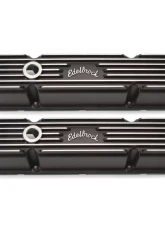 Edelbrock Valve Cover Classic Series Chrysler 383/440 CI V8 Black                                     - 41923 - Image 4