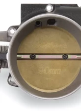 Edelbrock Throttle Body Victor Universal LS1 90mm Black Mini Texture Powder Coating                                     - 38643 - Image 5