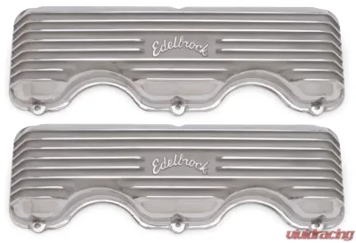 Edelbrock Valve Cover Classic Series Chevrolet W 348/409 CI V8 Polshed - 4140