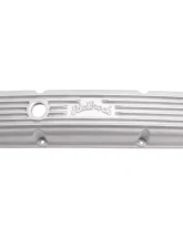 Edelbrock Valve Cover Classic Series Chevrolet 1959-1986 262-400 CI V8 w/ Oil Fill Hole Satin                                     - 41449 - Image 5