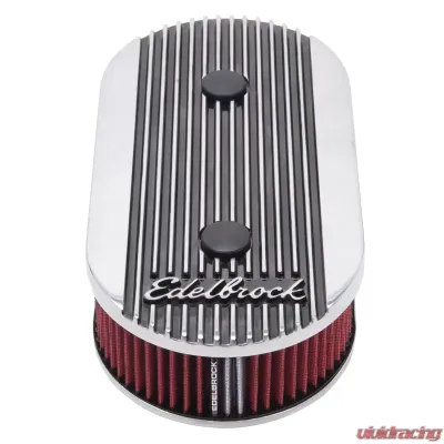 Edelbrock Elite II Air Cleaner #4272 with washable filter, polished finish - 4272