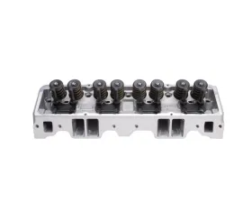 Edelbrock Cylinder Head SBC Performer RPM 64cc Straight Spark Plug for