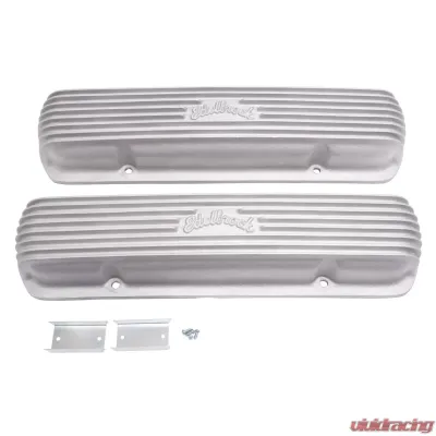Edelbrock Valve Cover Classic Series Pontiac 1962-1979 301-455 CI V8 Satin - 41309