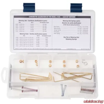 Edelbrock Carburetor Calibration Kit - 1479