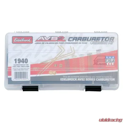Edelbrock Carburetor Calibration Kit - 1940