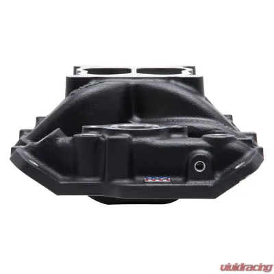 Edelbrock Manifold SBC Performer Air Gap Black - 26013
