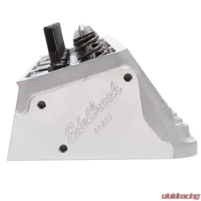 Edelbrock Cylinder Head Victor Jr SBC 23 Deg 220cc Complete for Hydraulic Roller Cam - 61255