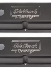 Edelbrock Valve Cover Victor Series Ford 289-302-351W CI V8 Low Black                                     - 41253 - Image 2