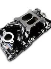 Edelbrock Chevy Small Block Performer RPM AIR-Gap Intake Manifold Black Plasma Finish                                     - 7501-BP - Image 8