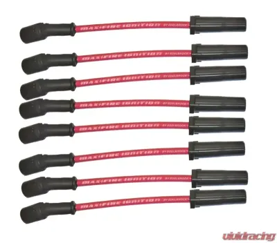 Edelbrock Spark Plug Wire Set GM LS Engines Heat Shields w/o Red Wire (Set of 8) - 22717
