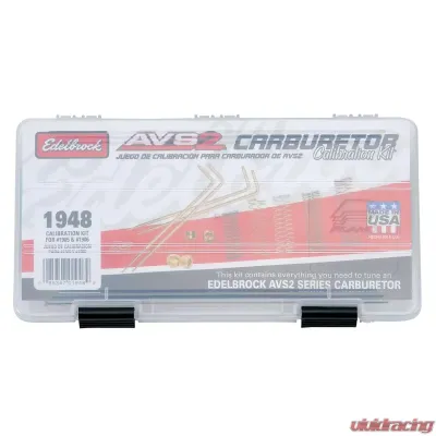 Edelbrock Carburetor Calibration Kit - 1948