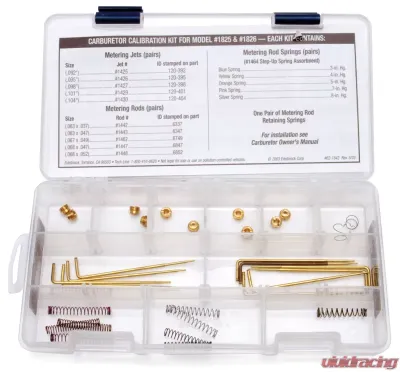 Edelbrock Carburetor Calibration Kit - 1842