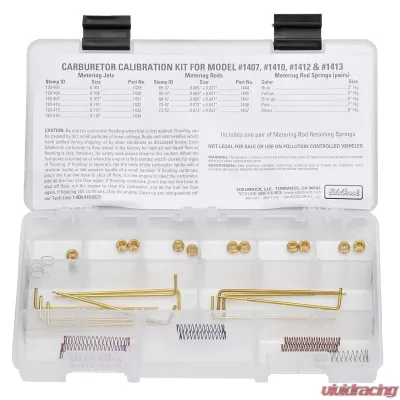 Edelbrock Carburetor Calibration Kit - 1480
