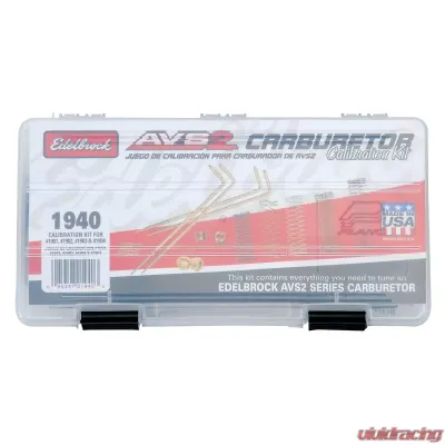 Edelbrock Carburetor Calibration Kit - 1940