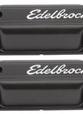 Edelbrock Valve Cover Signature Series Chrysler 1958-1979 361-440 V8 Black                                     - 4493 - Image 2