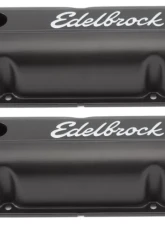 Edelbrock Valve Cover Signature Series Ford 1958-1976 FE V8 Black                                     - 4623 - Image 3
