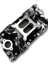 Edelbrock Chevy Small Block Performer RPM AIR-Gap Intake Manifold Black Plasma Finish                                     - 7501-BP - Image 9
