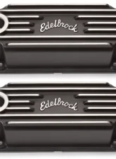 Edelbrock Valve Cover Classic Series Chrysler 383/440 CI V8 Black                                     - 41923 - Image 3