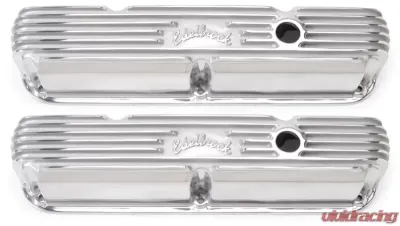 Edelbrock Valve Cover Classic Series Chrysler La 318-340-360 CI V8 Polshed - 4176