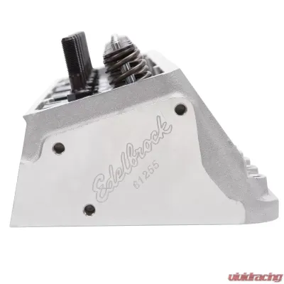 Edelbrock Cylinder Head Victor Jr SBC 23 Deg 220cc Complete for Hydraulic Roller Cam - 61255
