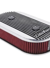 Edelbrock Elite II Air Cleaner #4272 with washable filter, polished finish                                     - 4272 - Image 8