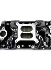 Edelbrock Chevy Small Block Performer RPM AIR-Gap Intake Manifold Black Plasma Finish                                     - 7501-BP - Image 2