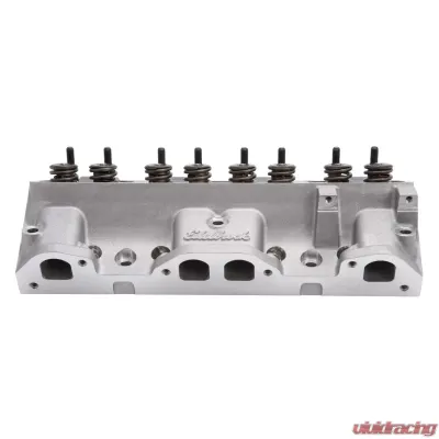 Edelbrock Cylinder Head Pontiac Performer RPM 72cc for Hydraulic Roller Cam Complete (Ea) - 60595