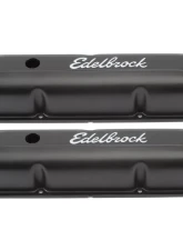 Edelbrock Valve Cover Signature Series Ford 1958-1976 FE V8 Black                                     - 4623 - Image 4