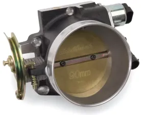 Edelbrock Throttle Body Victor Universal LS1 90mm Black Mini Texture Powder Coating