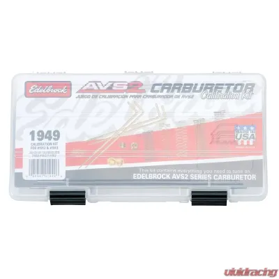 Edelbrock Carburetor Calibration Kit - 1949