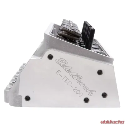 Edelbrock Cylinder Head SB Chevrolet Performer RPM E-Tec 200 for Hydraulic Roller Cam Complete (Ea) - 60985