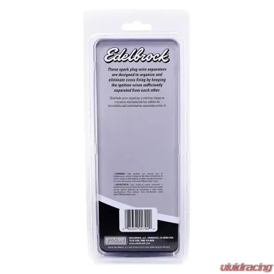 Edelbrock Spark Plug Wire Separator Kit #22799, Set of 6 - 22799