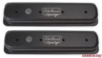 Edelbrock Valve Cover Victor Series Chevrolet 1987-1995 262-400 CI V8 Black - 41723