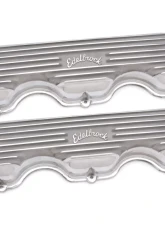 Edelbrock Valve Cover Classic Series Chevrolet W 348/409 CI V8 Polshed                                     - 4140 - Image 6