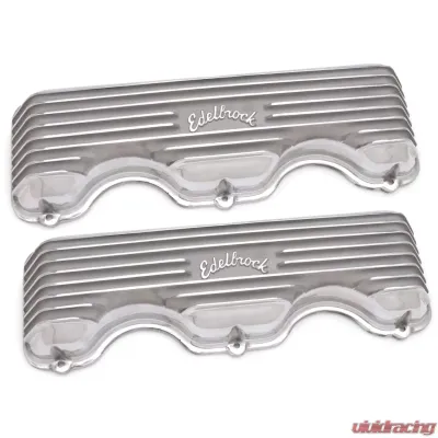 Edelbrock Valve Cover Classic Series Chevrolet W 348/409 CI V8 Polshed - 4140