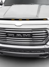 AVS Aeroskin Lightshield Color-Match Hood Protector Ivory Pearl Tri-Coat Ram 1500 2019-2021                                     - 753163-PWD - Image 2